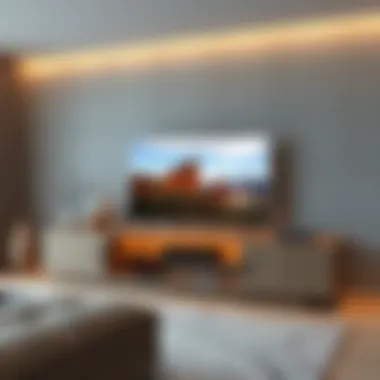 Tech Integration in Modern TV Stands Modern technology integration in furniture design