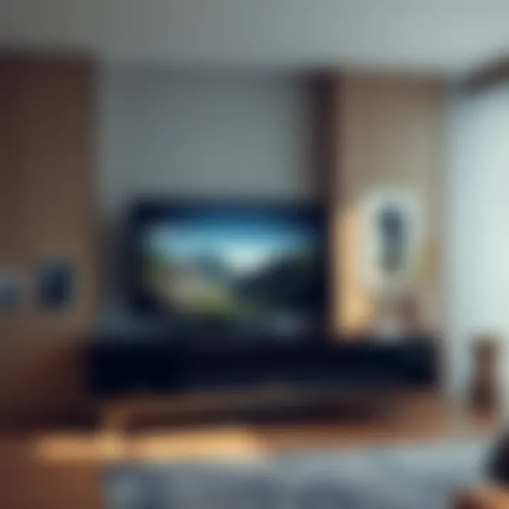 Installation method demonstration for TV stand