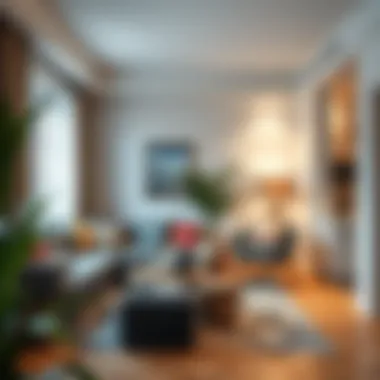 Space Utilization in Small Apartments Utilization of space in a small apartment with functional furniture