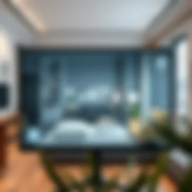 Innovative Virtual Design Tools Virtual interior design layout tools on a screen