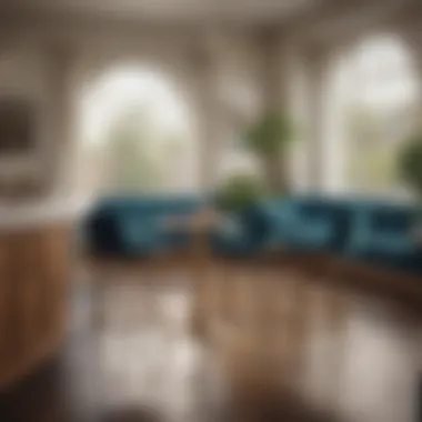 Trends in Dining: The Allure of Round Bar Stool Tables Trendy round bar stool table in a vibrant dining area