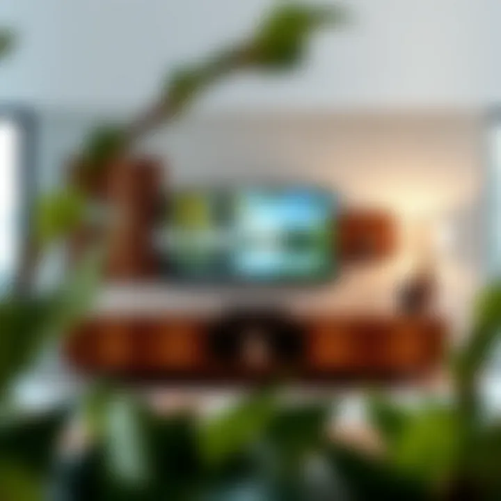 Eco-friendly materials used in a 50-inch TV cabinet