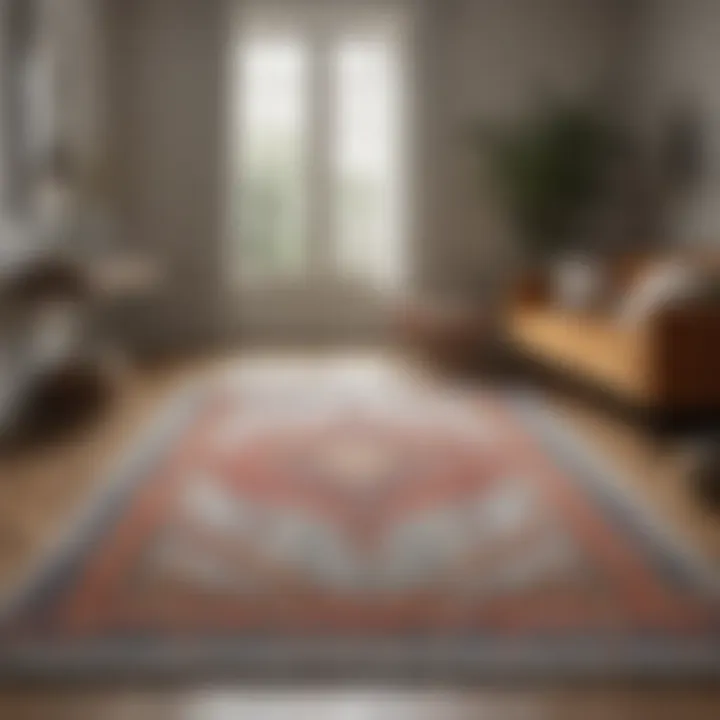 Variety of designs available in 4x8 washable rugs