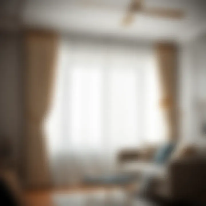 Stylish curtain designs paired with suitable hardware for aesthetic appeal