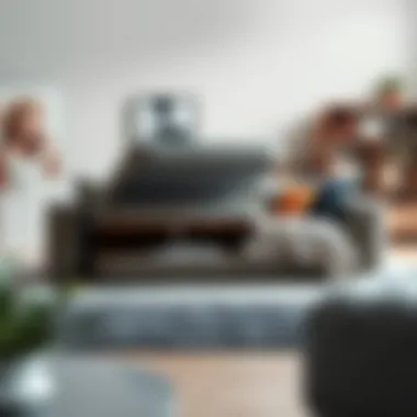 Versatile sleeper sofa design with hidden storage