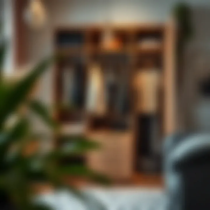 Aesthetic wardrobe featuring curated fashion pieces