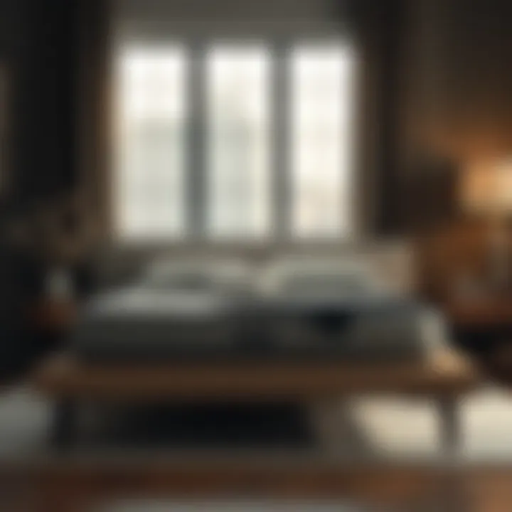 Illustration of the ergonomic benefits of platform mattress frames